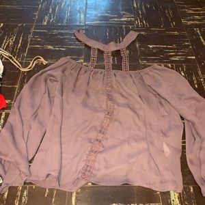 Lavender Blouse